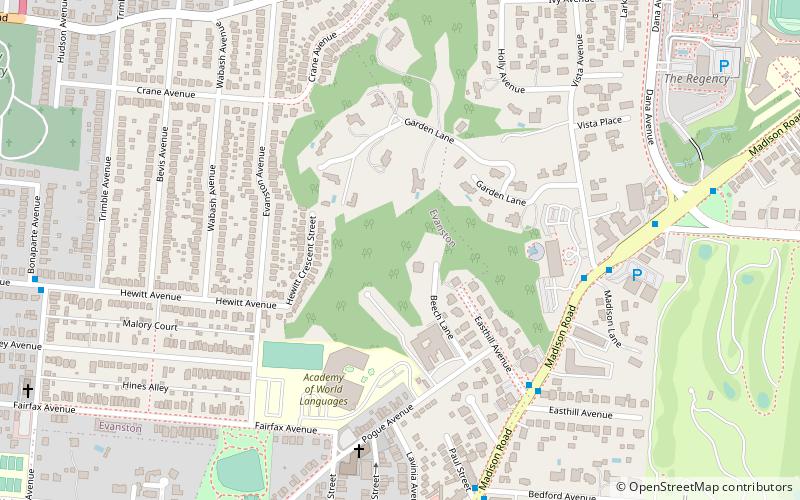 bettman preserve cincinnati location map