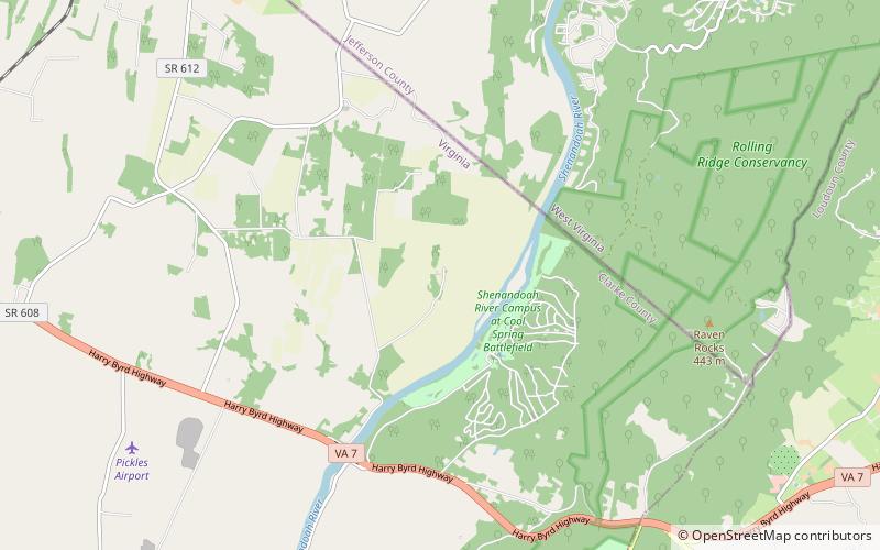 Holy Cross Abbey location map