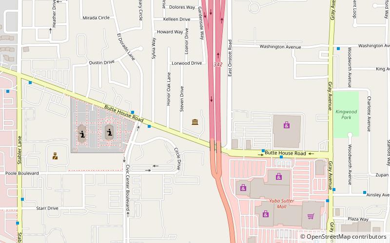 Community Memorial Museum of Sutter County location map