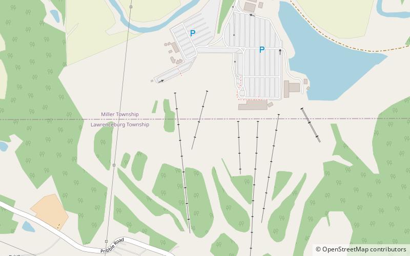 Perfect North Slopes location map