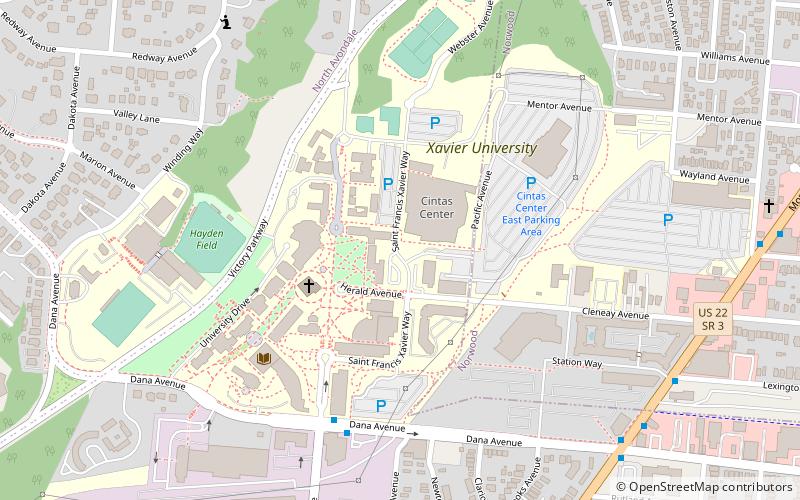 Université Xavier location map