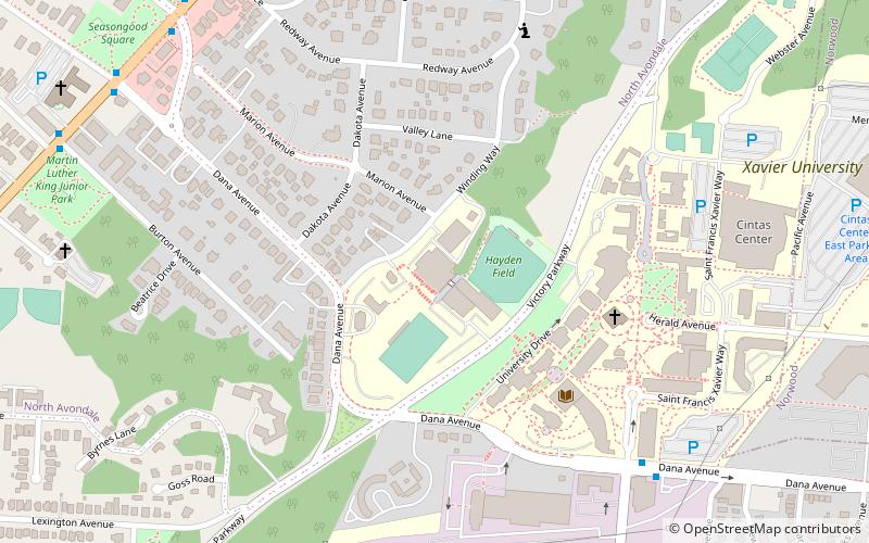 Schmidt Field House location map