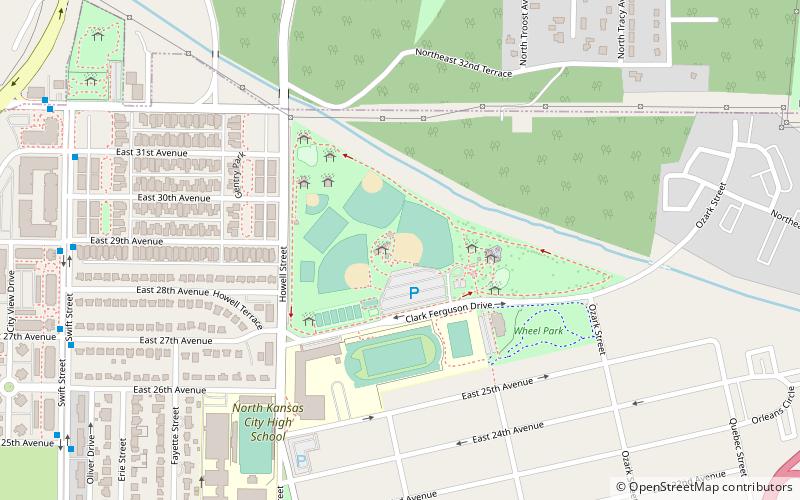 Macken Park location map