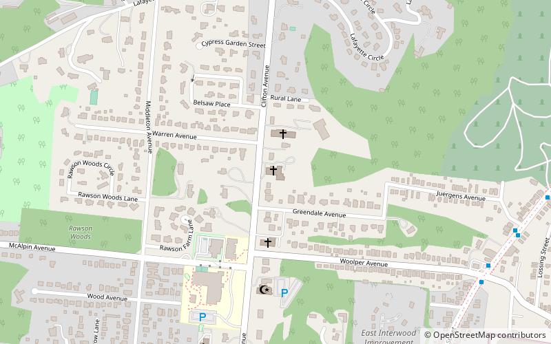 Calvary Episcopal Church location map