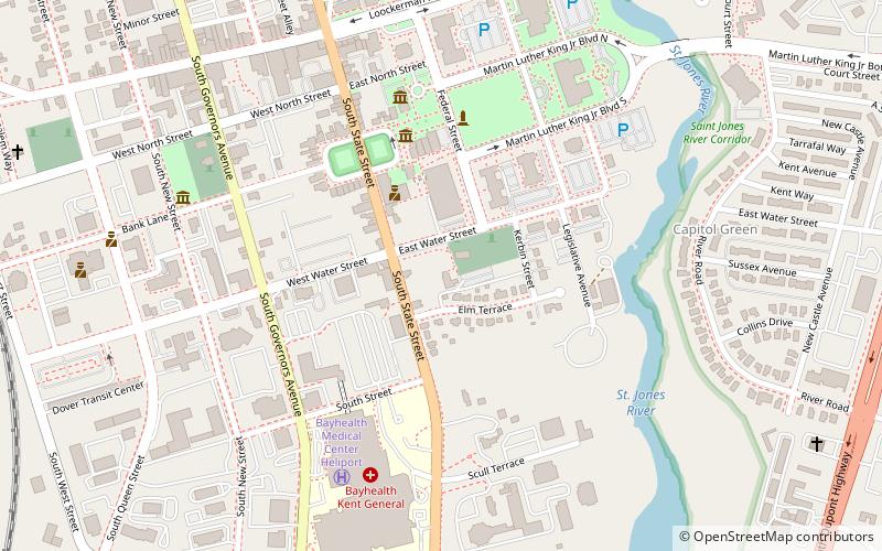 Christ Church location map