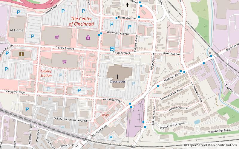 Crossroads Community Church location map