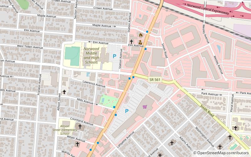 Drake Planetarium and Science Center location map