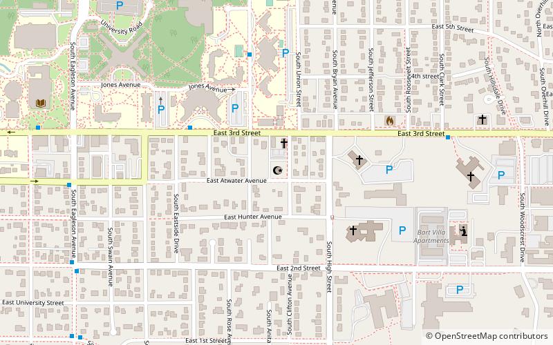 Islamic Center of Bloomington location map