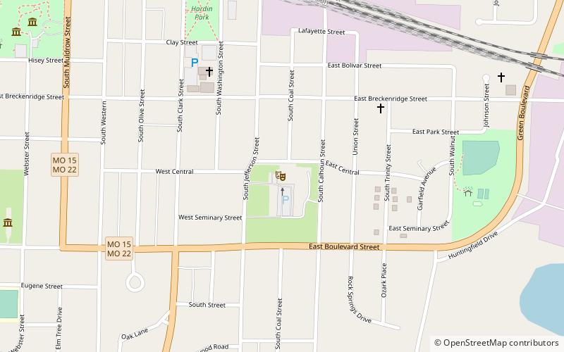 Presser Arts Center location map