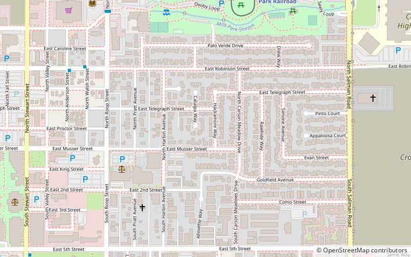 eagle valley carson city location map