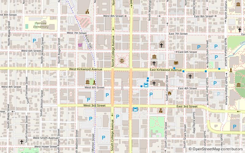 Fountain Square Mall location map