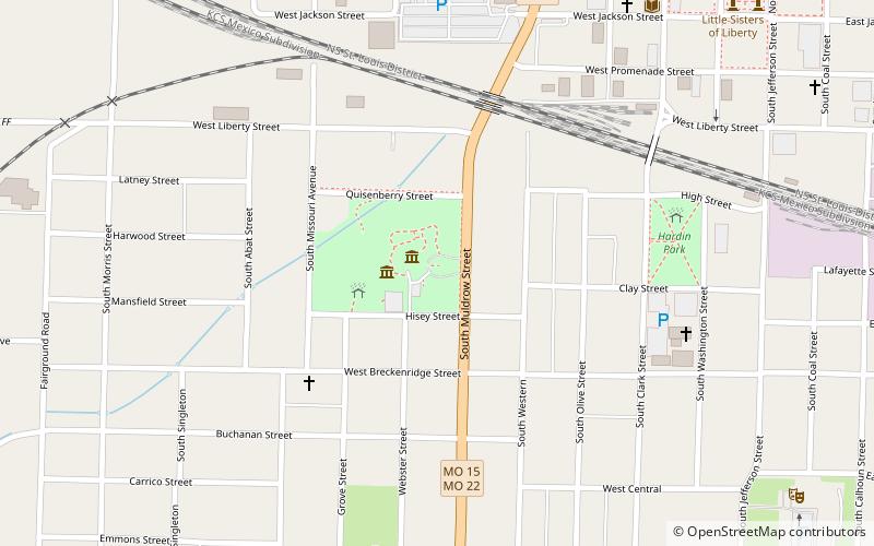 Ross House location map