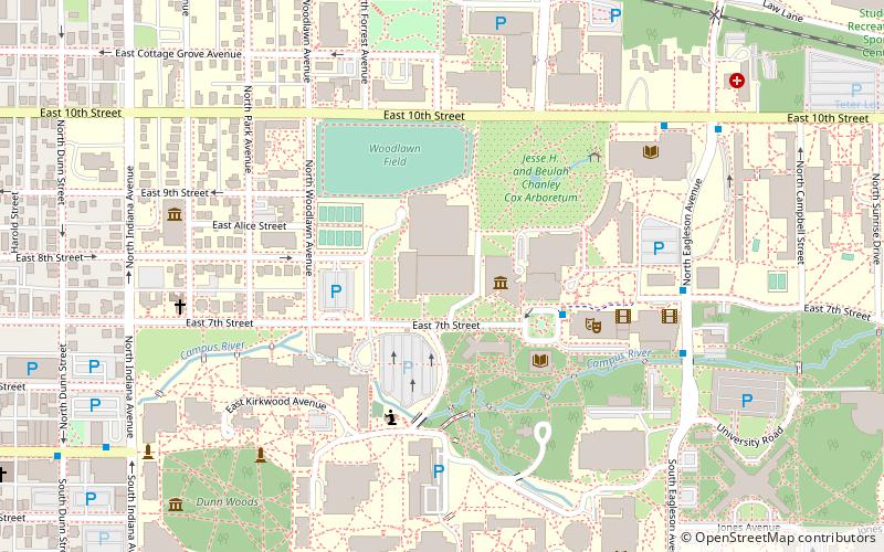 Wildermuth Intramural Center location map