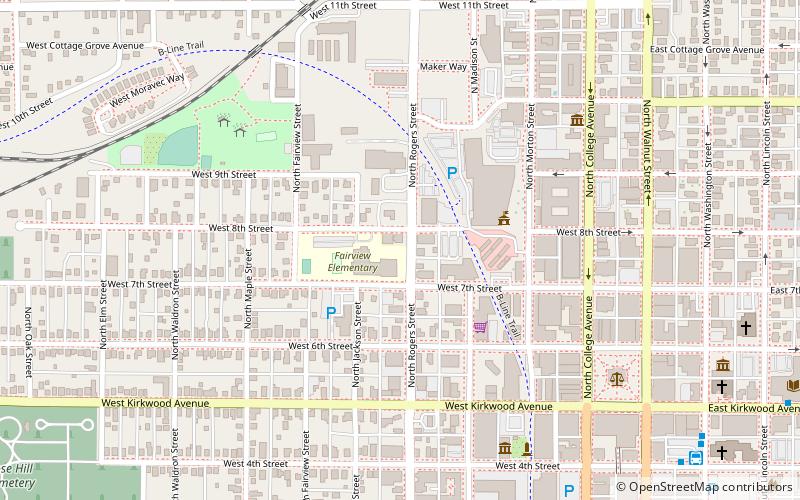 Second Baptist Church location map