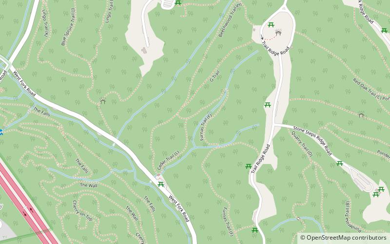 Bracken Woods location map