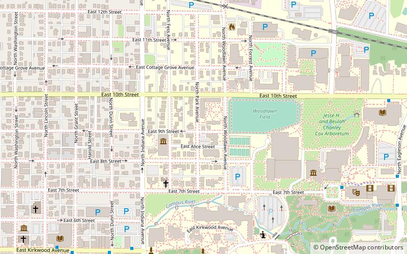 Collins Library location map