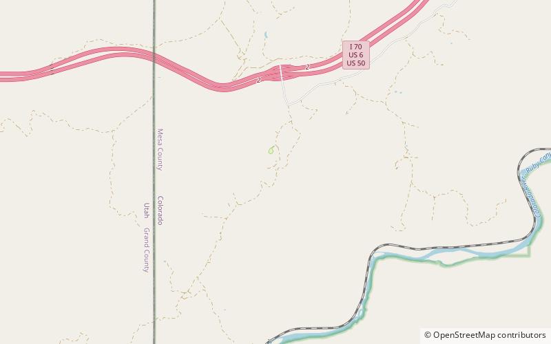 Rabbit Valley location map