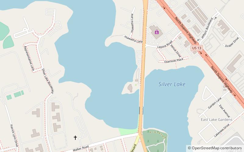 Silver Lake location map