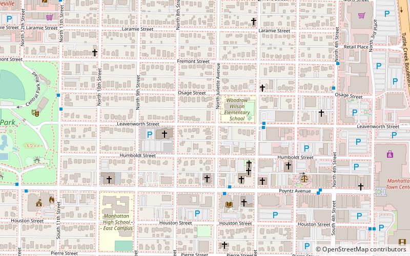 First Congregational Church location map