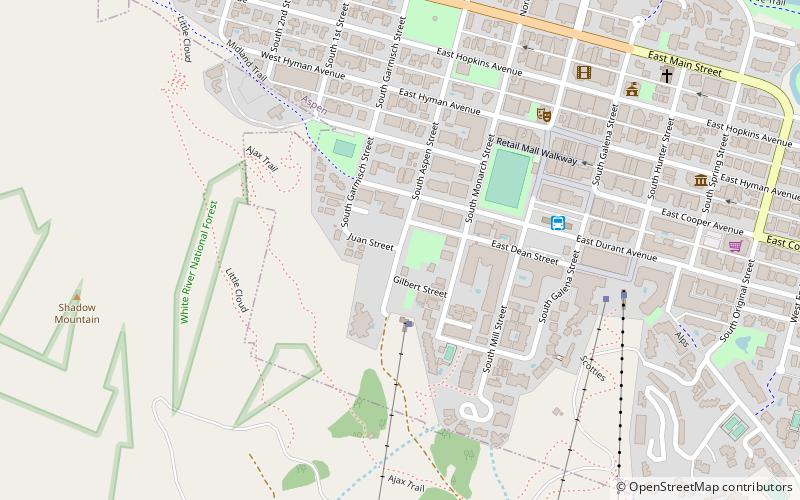 Ski Lift No. 1 location map