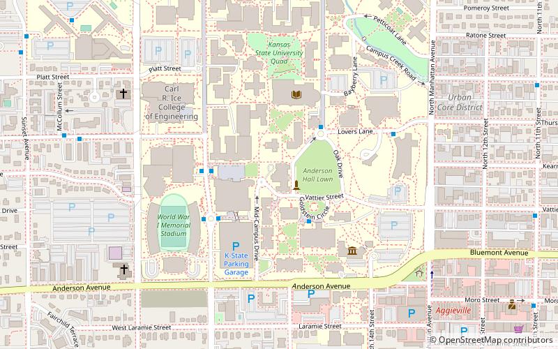 Hale Library location map