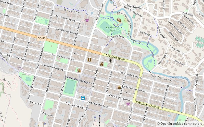 Aspen City Hall location map