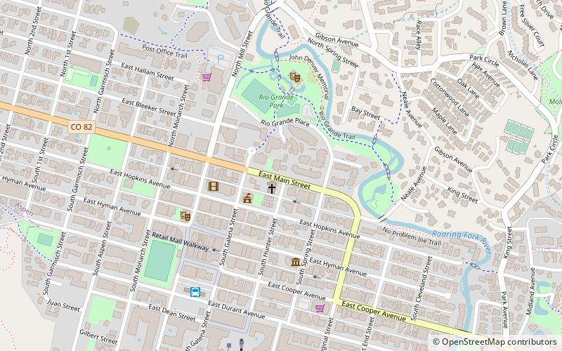 Pitkin County Courthouse location map