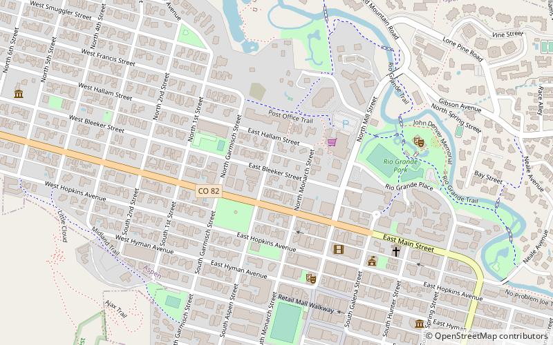 Aspen Community Church location map