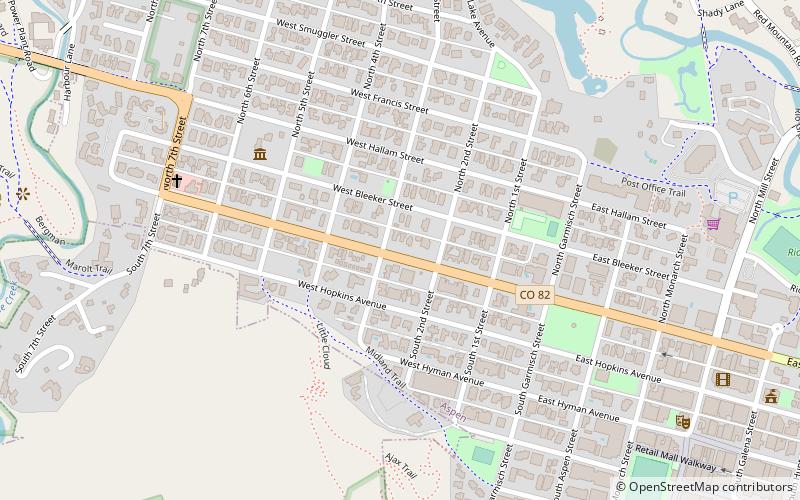 Smith–Elisha House location map