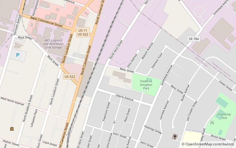 Douglas School location map