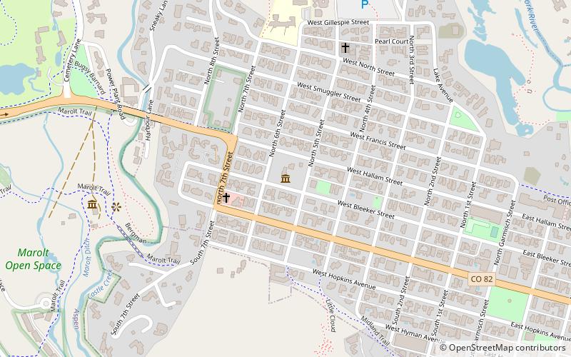 Aspen Historical Society location map