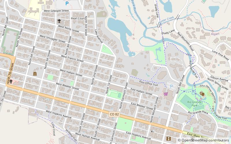 Bowles–Cooley House location map