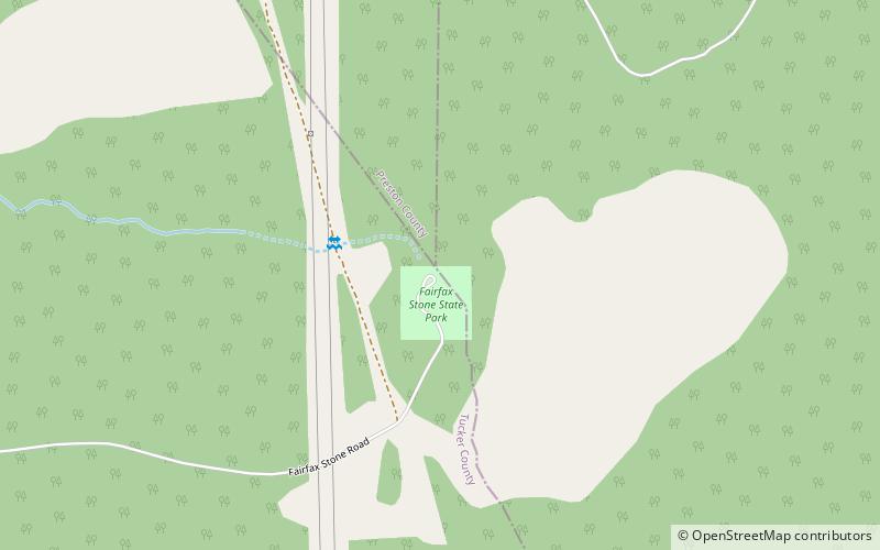 Park Stanowy Fairfax Stone Historical Monument location map