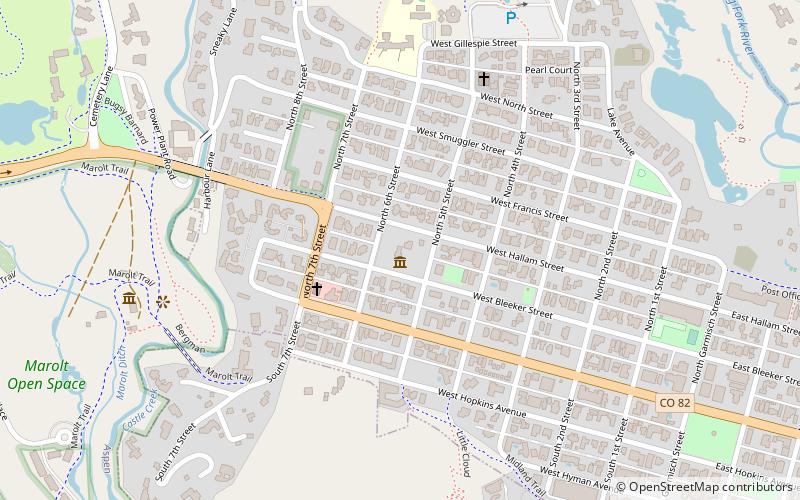 Wheeler–Stallard House location map
