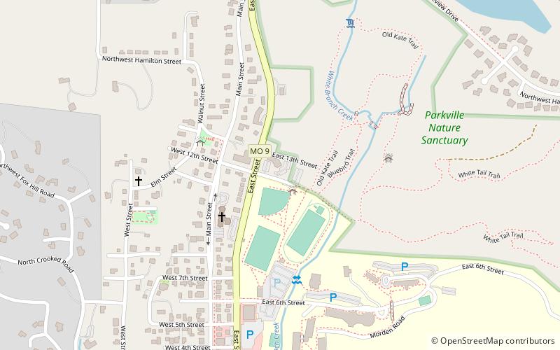 Parkville Nature Sanctuary location map