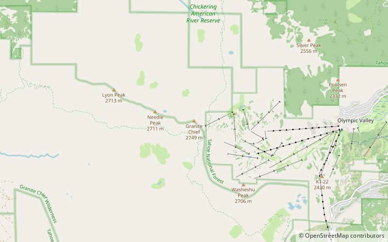 Granite Chief location map