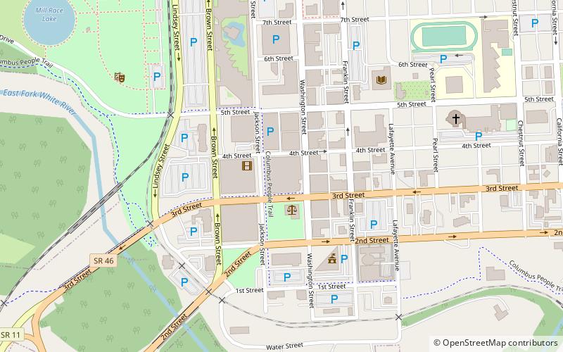 The Commons location map