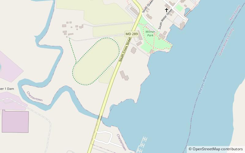 Chestertown Armory location map