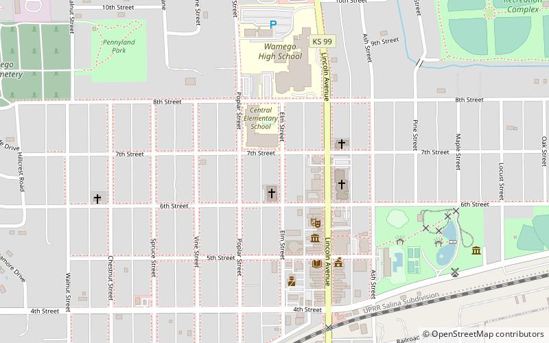 Cassius & Adelia Baker House location map