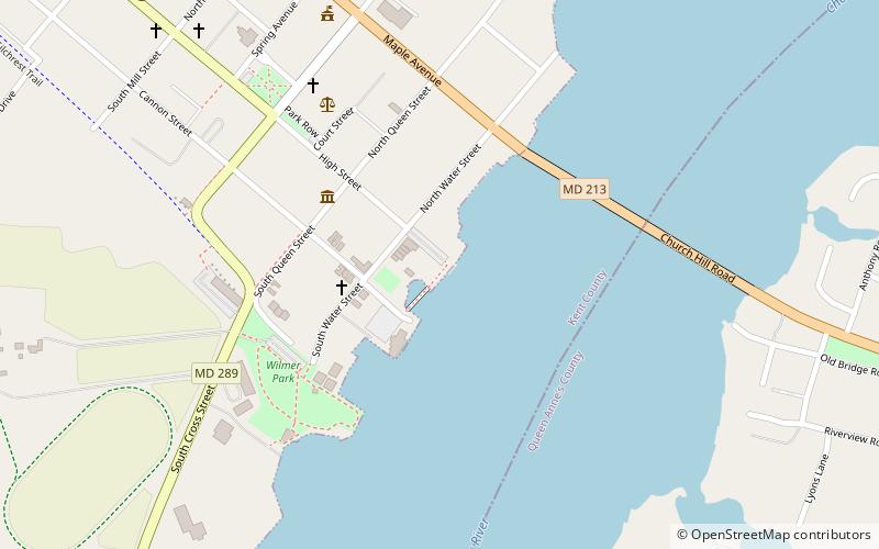 Bernice J. location map