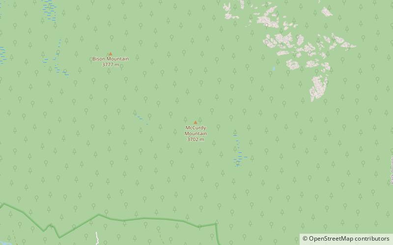 mccurdy mountain lost creek wilderness location map