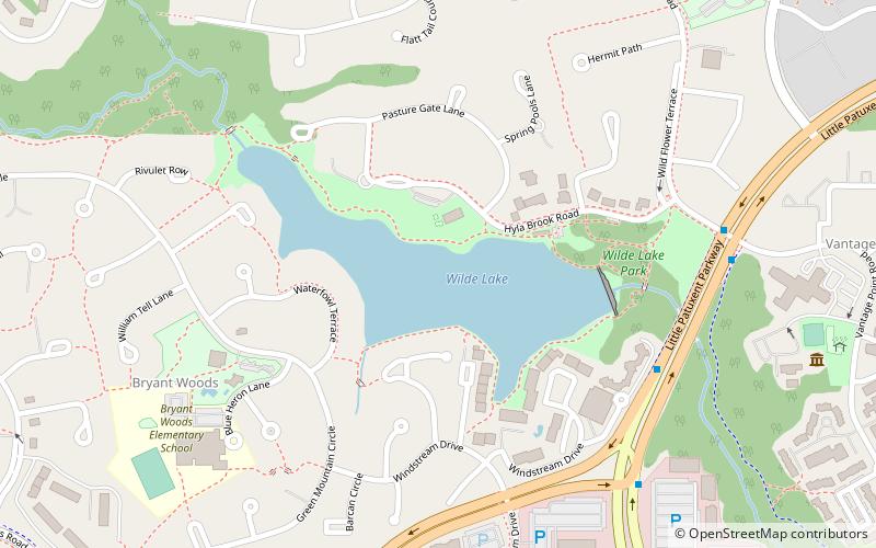 Wilde Lake location map
