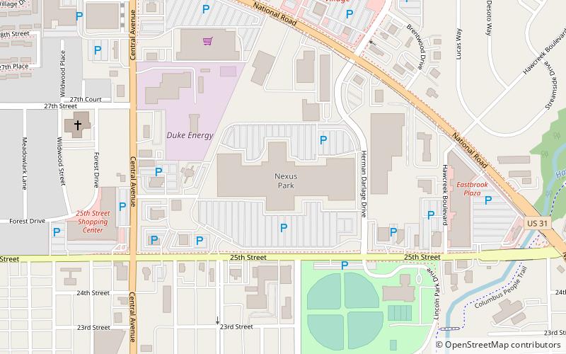 Fair Oaks Mall location map