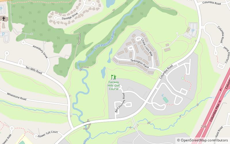 Arlington location map