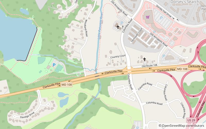 Dorsey's Search location map