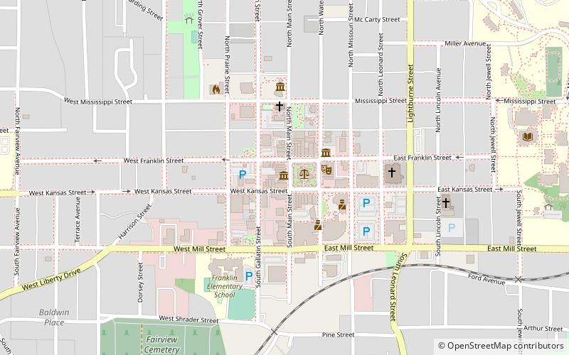 clay county historical society museum liberty location map