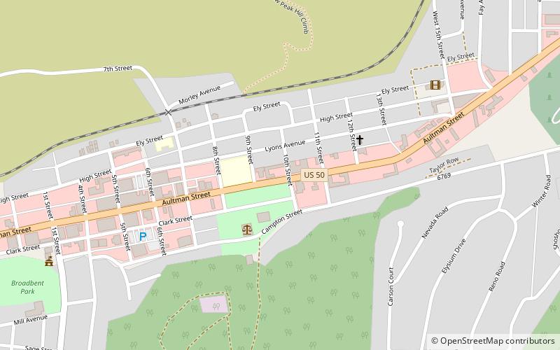 Ely L.D.S. Stake Tabernacle location map