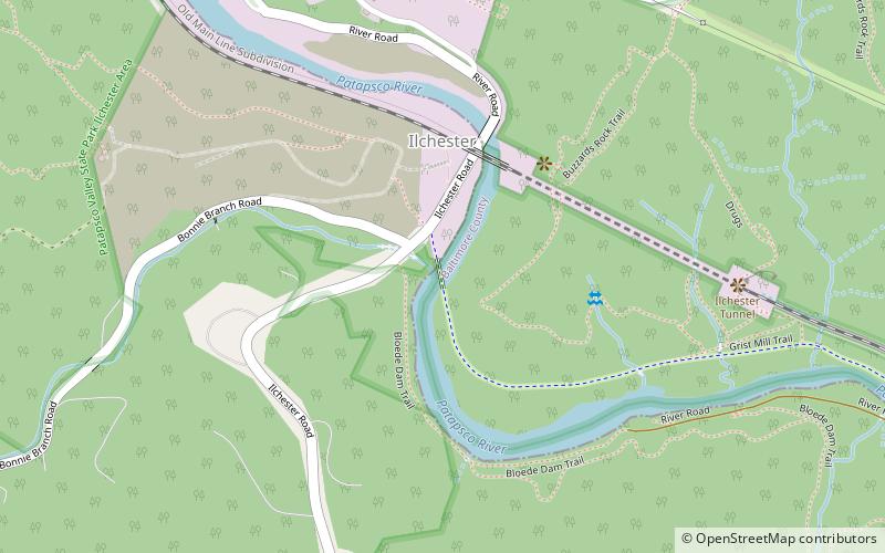 Patterson Viaduct location map