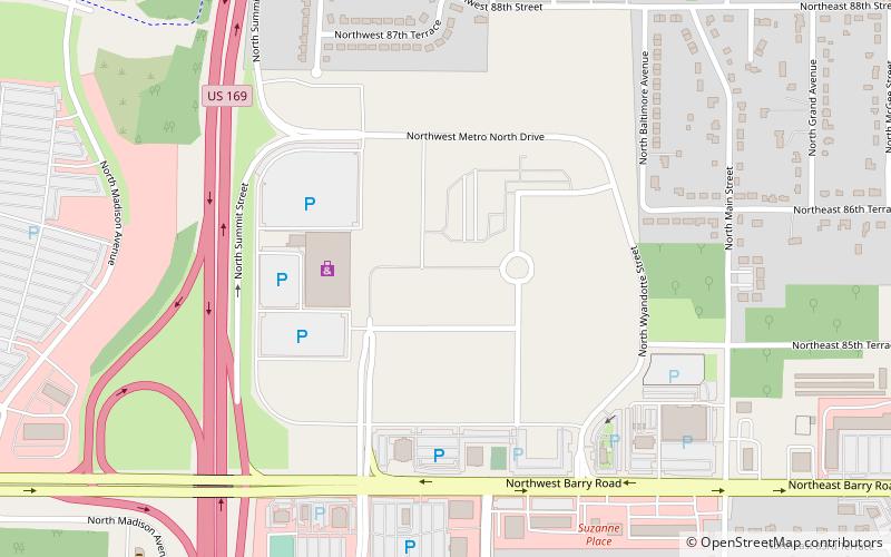 Metro North Mall location map