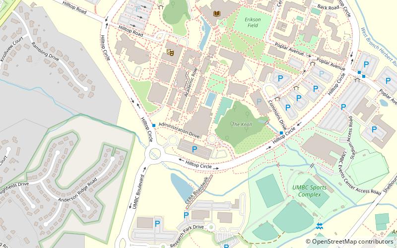 Retriever Activities Center location map